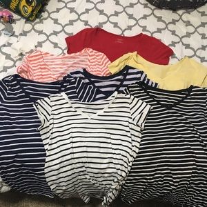 7 maternity shirts